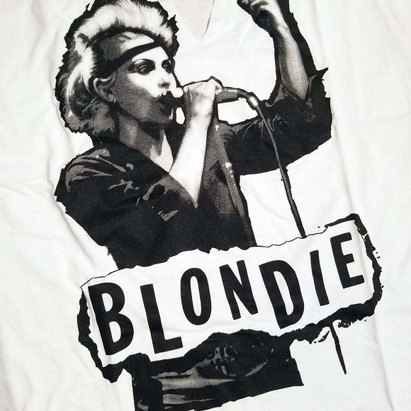 Blondie Debbie Hurry Torn Live Choker Official T-Shirt S NWT runs bigger - Picture 3 of 4